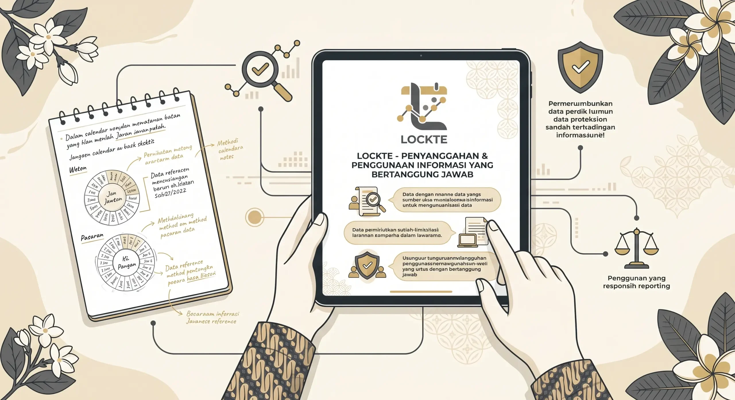 Disclaimer Lockte tentang informasi budaya Jawa