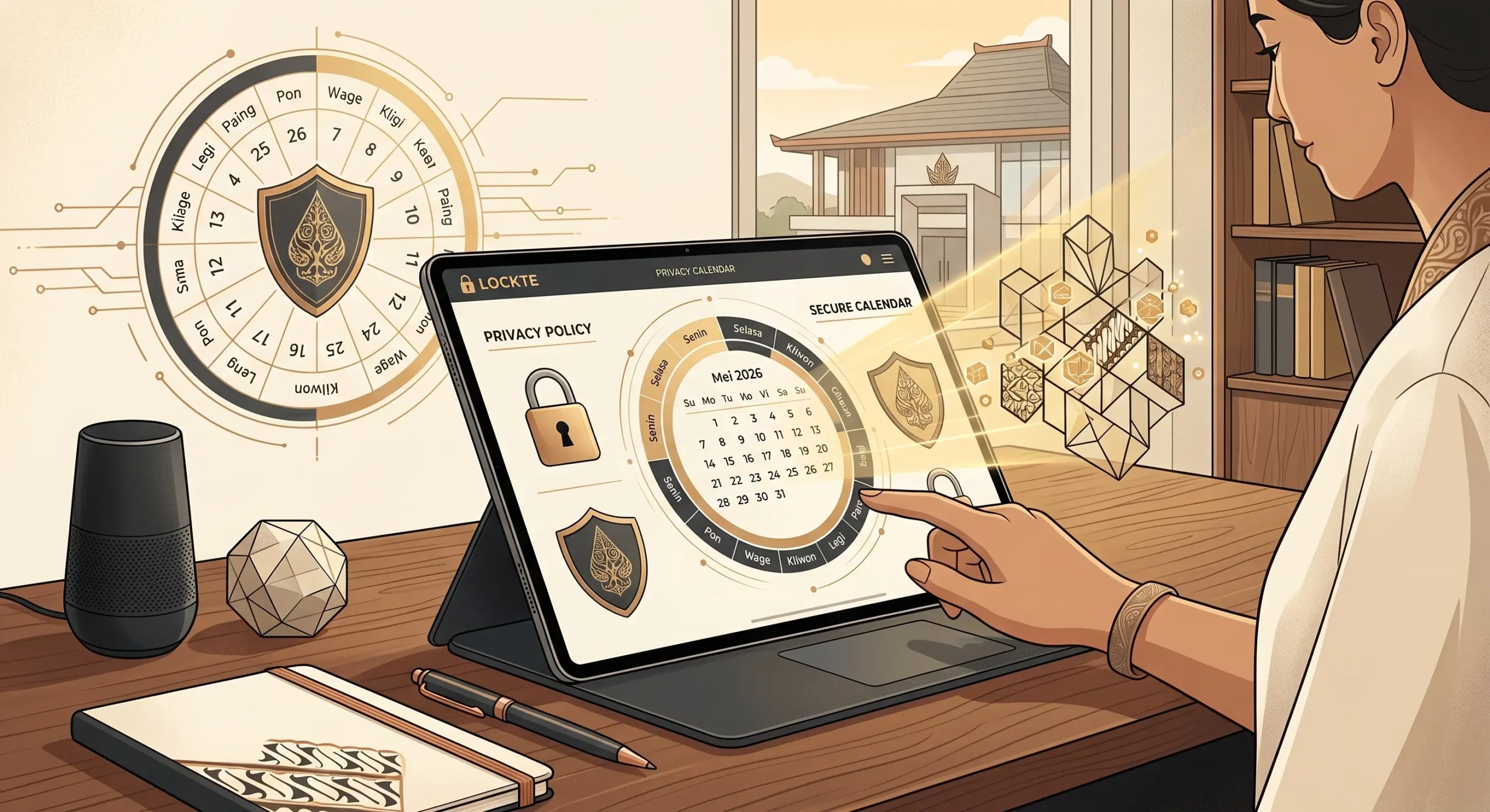 Kebijakan privasi Lockte untuk perlindungan data pengguna
