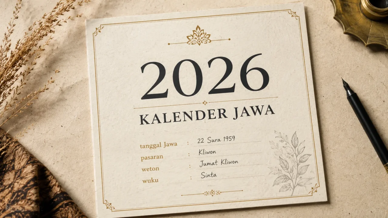 Kalender Jawa 2026