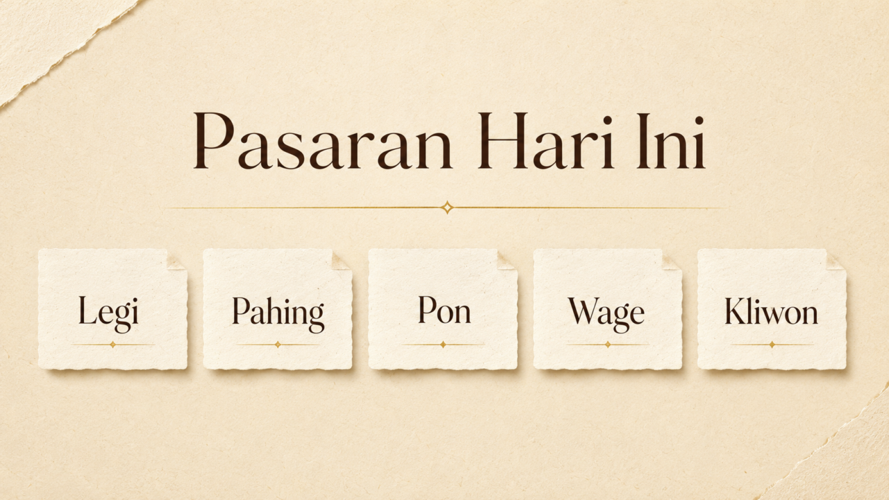 Pasaran Hari Ini