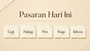 Pasaran Hari Ini