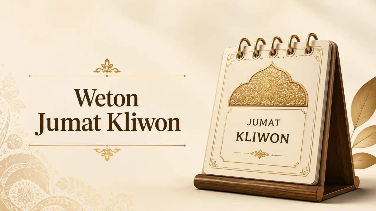 Ilustrasi neptu Jumat Kliwon dalam petungan Jawa