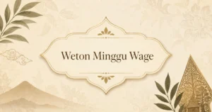 Thumbnail Weton Minggu Wage