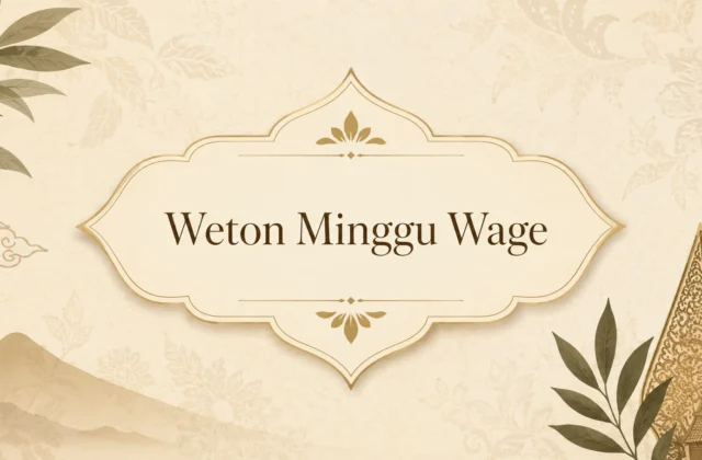 Thumbnail Weton Minggu Wage