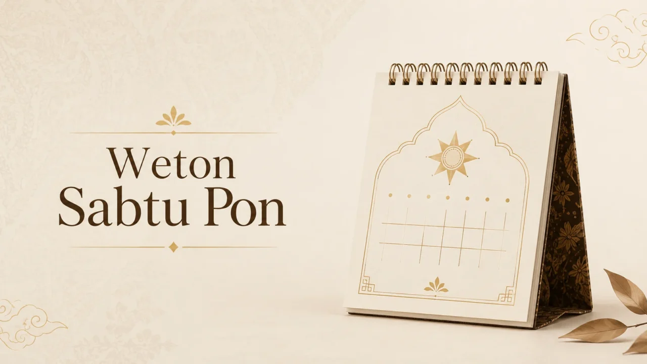 Thumbnail Weton Sabtu Pon