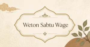 Thumbnail Weton Sabtu Wage