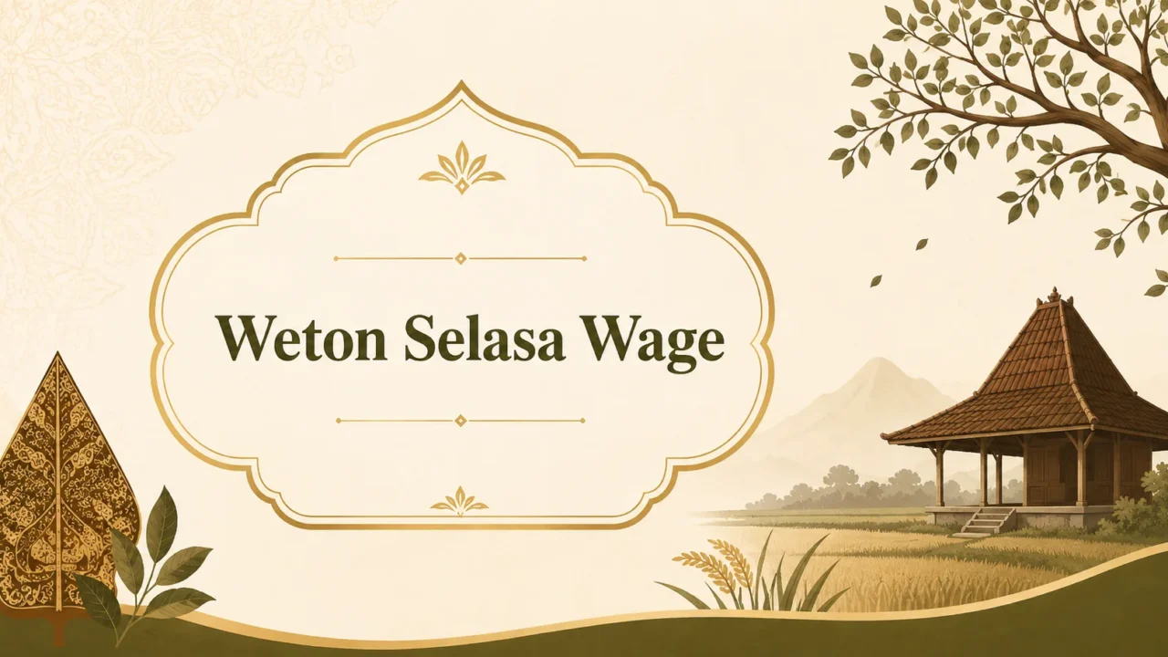 Thumbnail Weton Selasa Wage