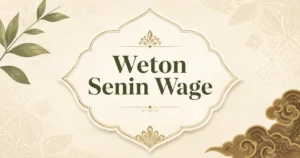 Thumbnail Weton Senin Wage