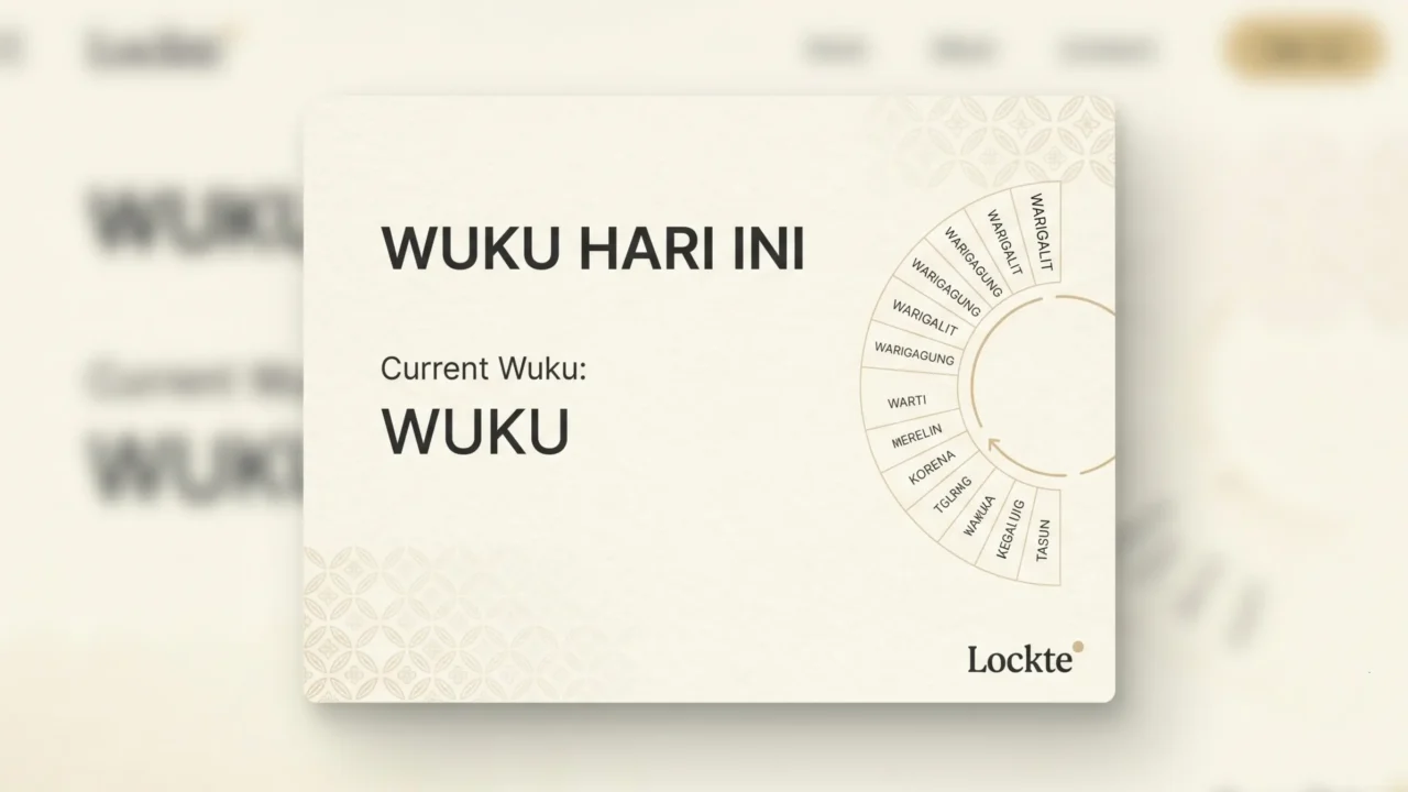Wuku Hari Ini