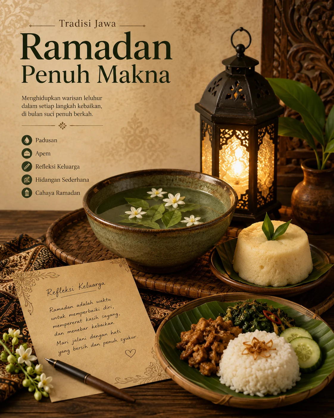 Bulan Pasa dalam kalender Jawa dan suasana Ramadan